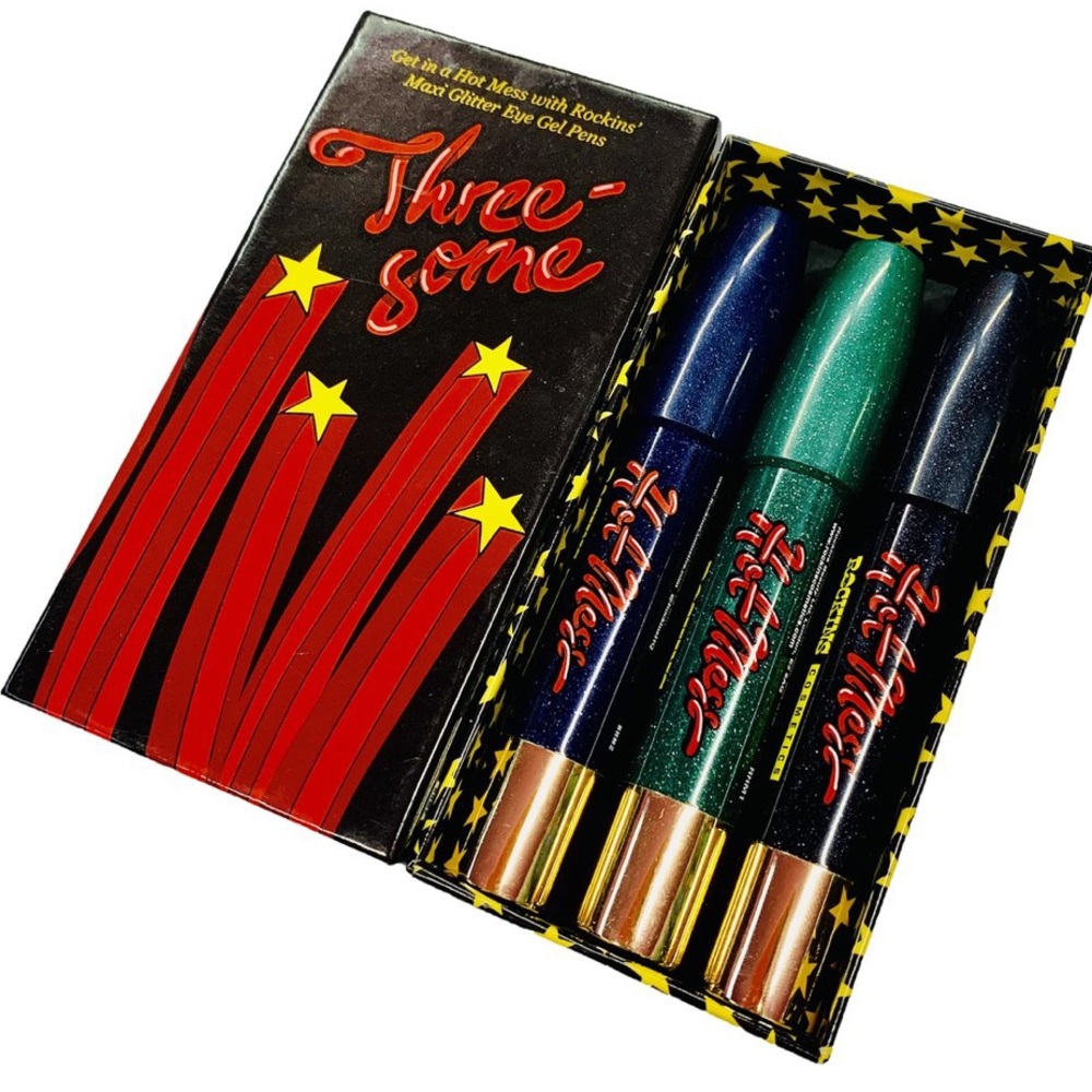 New ROCKINS
Hot Mess Threesome Glitter Gel Pens
